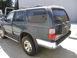 1996 TOYOTA 4RUNNER SR5 GREEN 3.4L MT 4WD Z16355